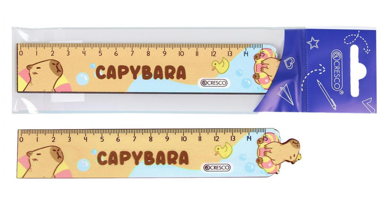 Linijka Kapibara 15cm