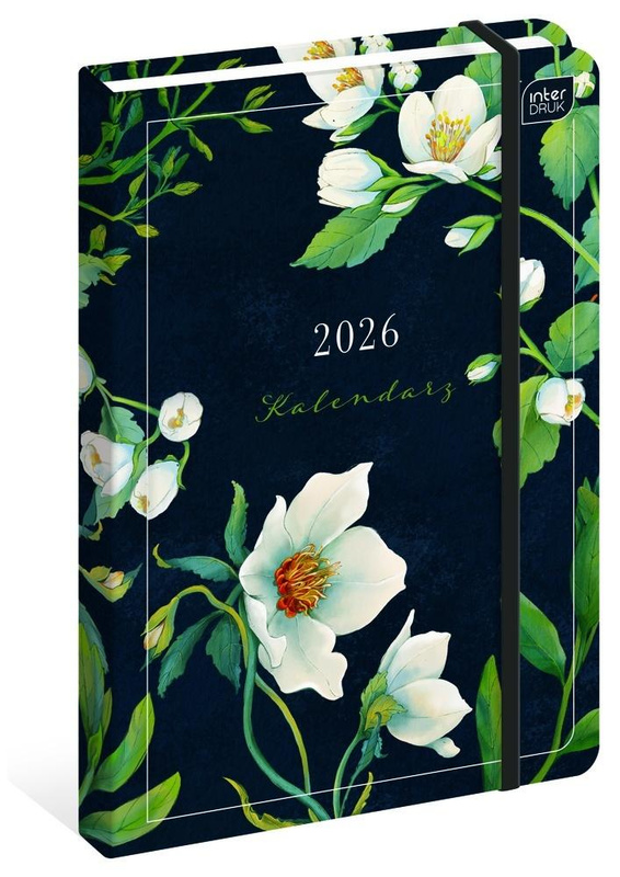 Kalendarz 2026 książkowy A5/192K Mat+UV Fiori