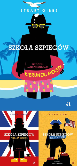 Szkoła szpiegów. Tom 6-8, Stuart Gibbs