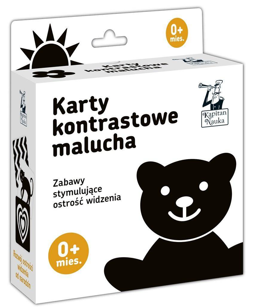 Kapitan Nauka. Karty kontrastowe malucha - Barbara Pakuła, Agata Matraś
