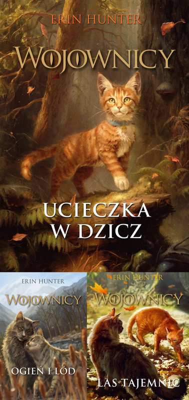 Wojownicy. Tom 1-3. Wydanie ilustrowane, Erin Hunter