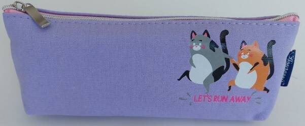 Piórnik saszetka YM8548 Uciekające koty
