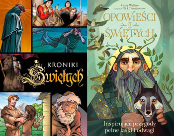 Opowieści o świętych + Kroniki świętych. Komiks