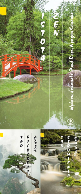 Istota zen + Tao filozofii + Tao strumienia PAKIET 3