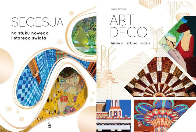 Secesja. Na styku nowego i starego świata + Art deco. Historia sztuka ludzie PAKIET 2
