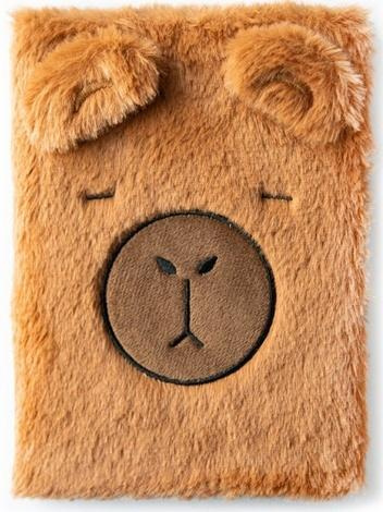 Notes pluszowy A5 Kapibara