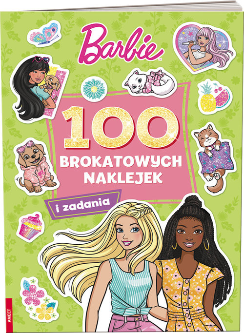 Barbie™. 100 Brokatowych Naklejek, opracowanie zbiorowe