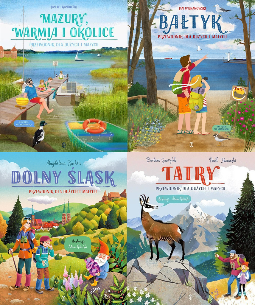 Mazury, Warmia i okolice + Bałtyk + Dolny Śląsk + Tatry