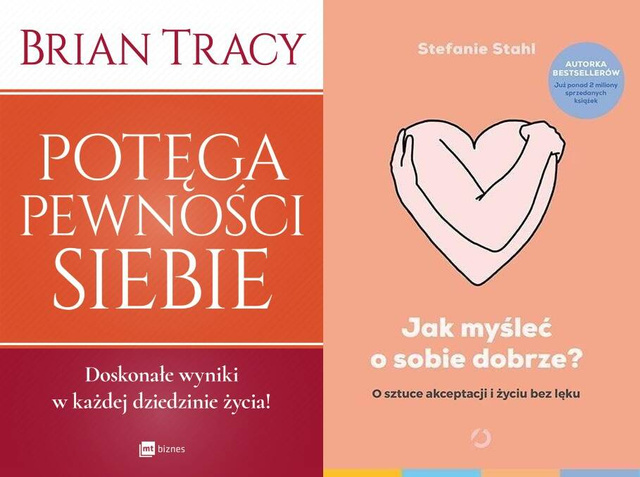Potęga pewności siebie + Jak myśleć o sobie dobrze? PAKIET 2