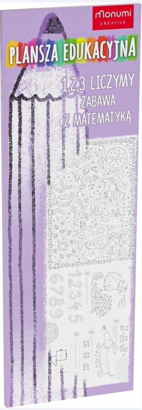 Plansza edukacyjna. Zabawa z matematyką, praca zbiorowa
