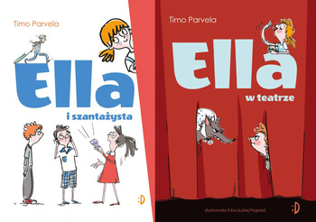 Ella w teatrze. Ella t.1-2, Timo Parvela PAKIET 2