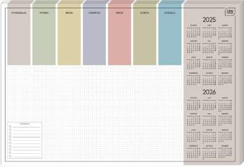 Kalendarz 2025/2026 Biuwar 59x40cm Colour 30K