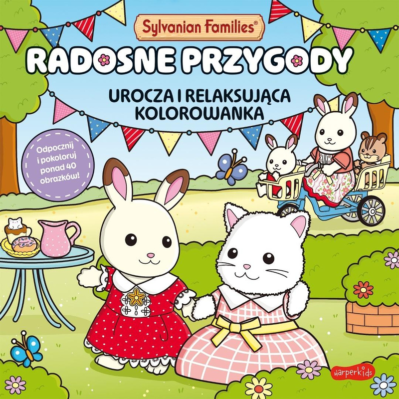Sylvanian Families. Radosne przygody kolorowanka, praca zbiorowa