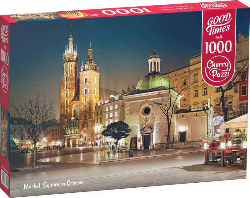 Puzzle 1000 CherryPazzi Market Square in Cracow 30004