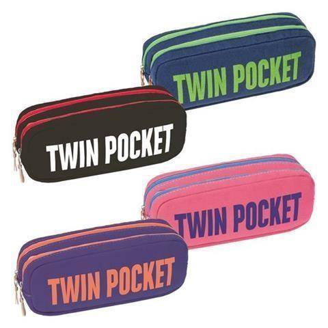 Piórnik saszetka dwie przegrody