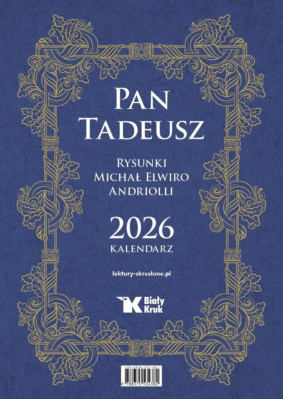 Kalendarz 2026 ścienny Pan Tadeusz
