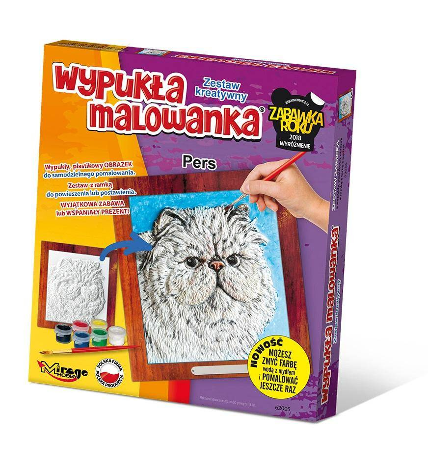 Wypukła malowanka Koty - Pers