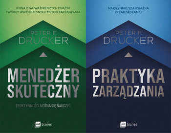 Menedżer skuteczny + Praktyka zarządzania, Peter F. Drucker