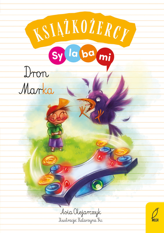 Książkożercy sylabami. Dron Marka, Joanna Olejarczyk