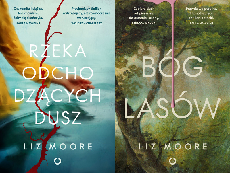 Bóg lasów + Rzeka odchodzących dusz, Liz Moore