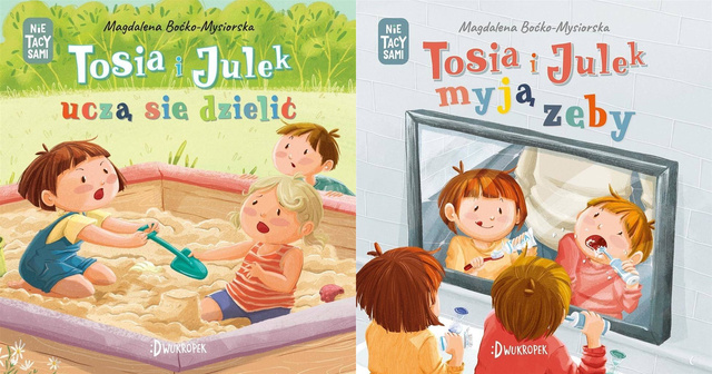 (Nie) tacy sami Tosia i Julek T.4 T.5 Pakiet