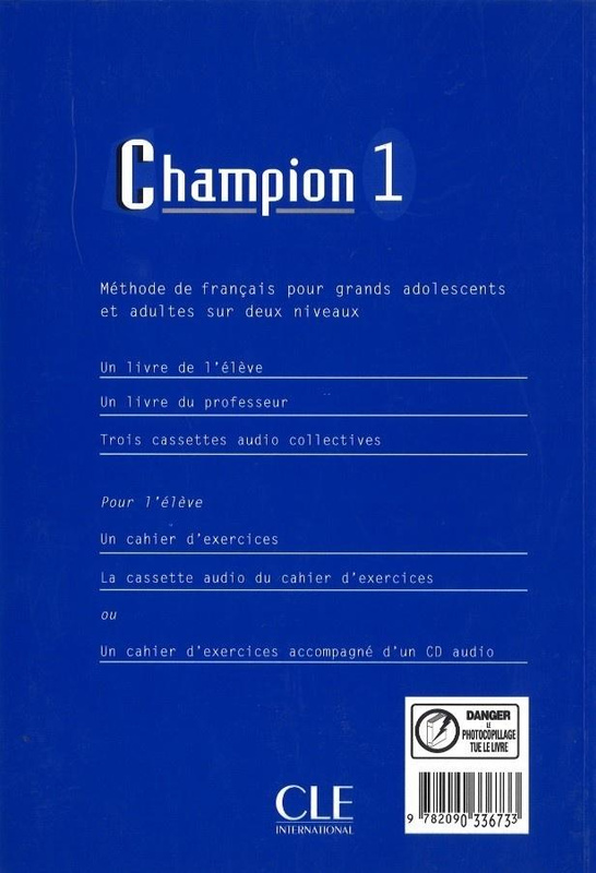 Champion 1 ćwiczenia, Annie Monnerie-Goarin