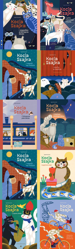 Kocia Szajka. Tom 1-10, Agata Romaniuk