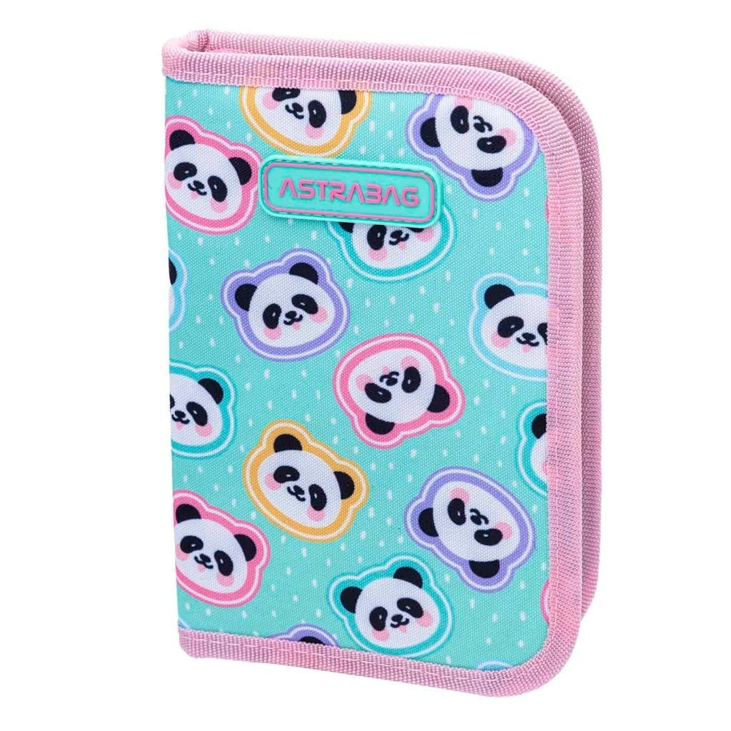 Piórnik pojedyn z wyp Astrabag Minty Pandas AC11