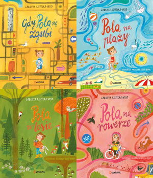 Pola na plaży + Pola na rowerze + Pola w lesie + Gdy Pola się zgubi