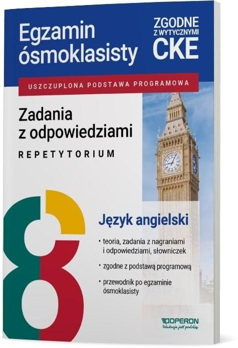 Egzamin ósmoklasisty SP 8 J. ang. Repetytorium, praca zbiorowa