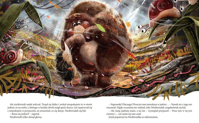 Niedźwiadek się boi, Monika Kamińska