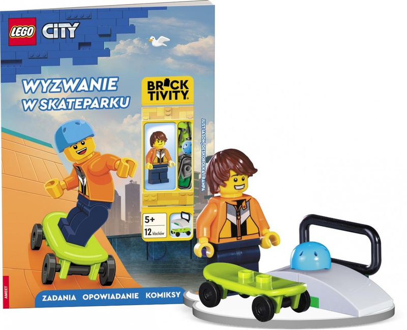 Lego City. Wyzwanie W Skateparku, praca zbiorowa