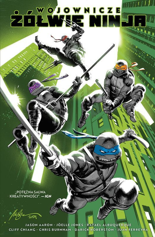 Powrót do Nowego Jorku. Wojownicze Żółwie Ninja. Tom 1 wyd. 2025, Jason Aaron