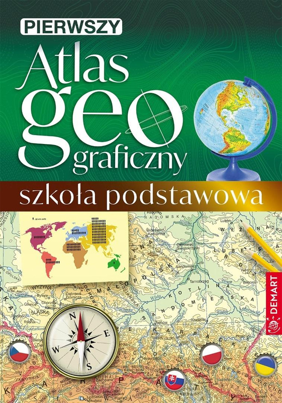 Pierwszy atlas geograficzny. Szkoła podstawowa, praca zbiorowa