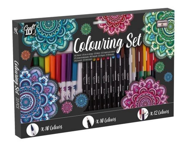 Zestaw do kolorowania 33 elementy