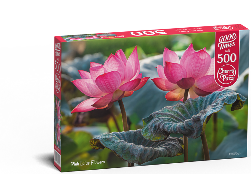 Puzzle 500 CherryPazzi Pink Lotus Flowers 20012