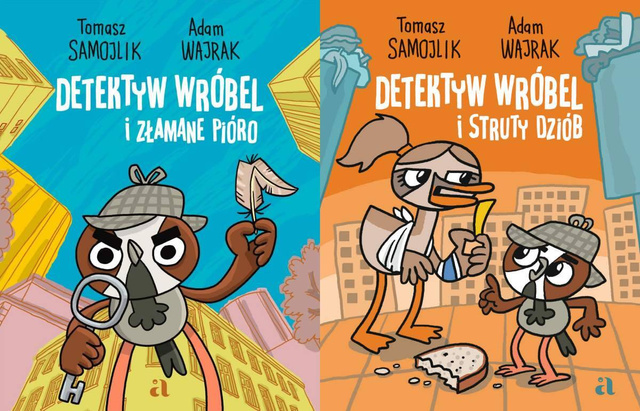 Detektyw Wróbel. Tom 1-2, Adam Wajrak