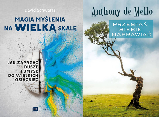 Magia myślenia na wielką skalę + Przestań siebie naprawiać PAKIET 2