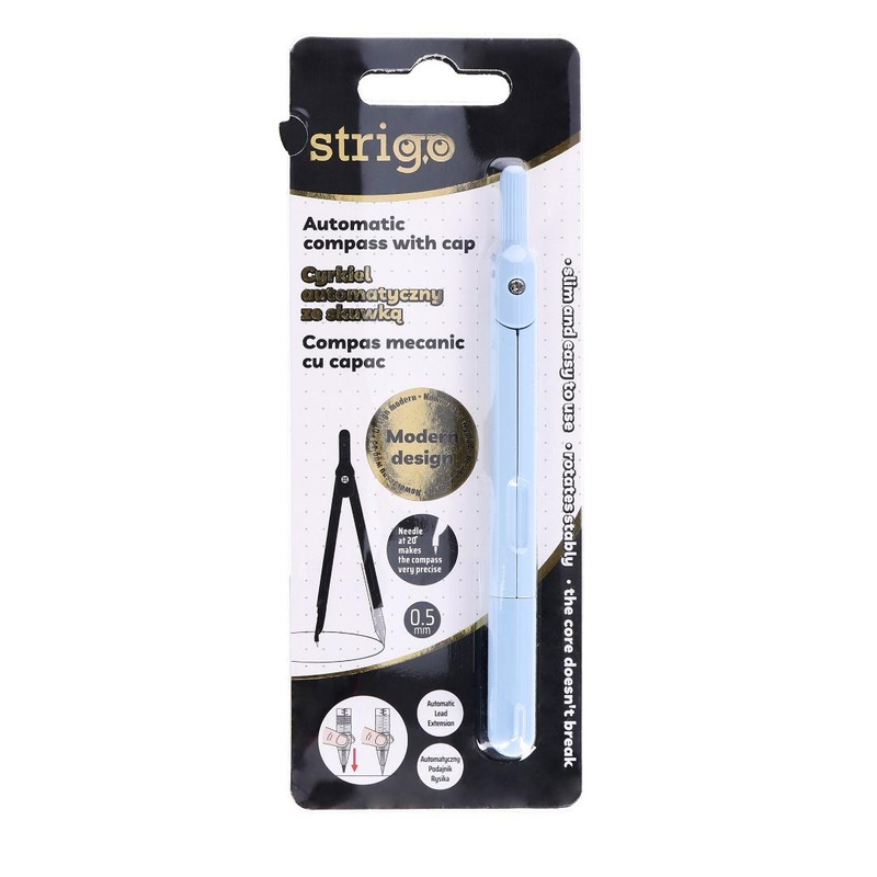 Cyrkiel automatyczny niebieski