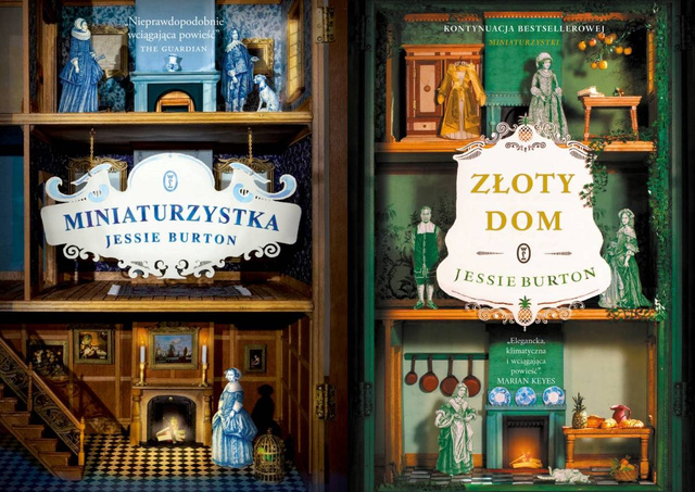 Złoty dom + Miniaturzystka, Jessie Burton