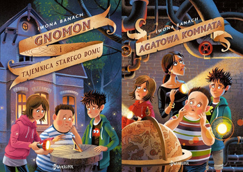 Gnomon i tajemnica starego domu. Tom 1-2, Iwona Banach