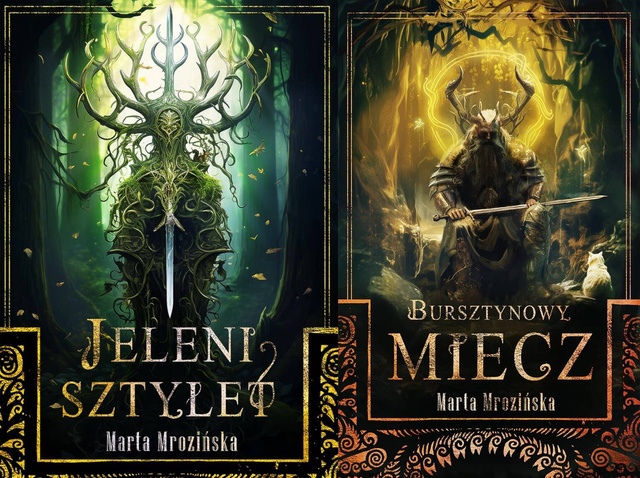 Jeleni sztylet. Tom 1-2, Marta Mrozińska
