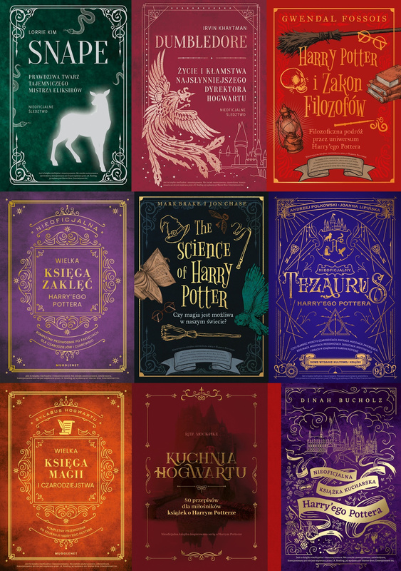 Przewodnik po świecie Harry'ego Pottera PAKIET 9
