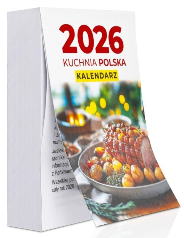 Kalendarz 2026 A6 Zdzierak Kuchnia Polska