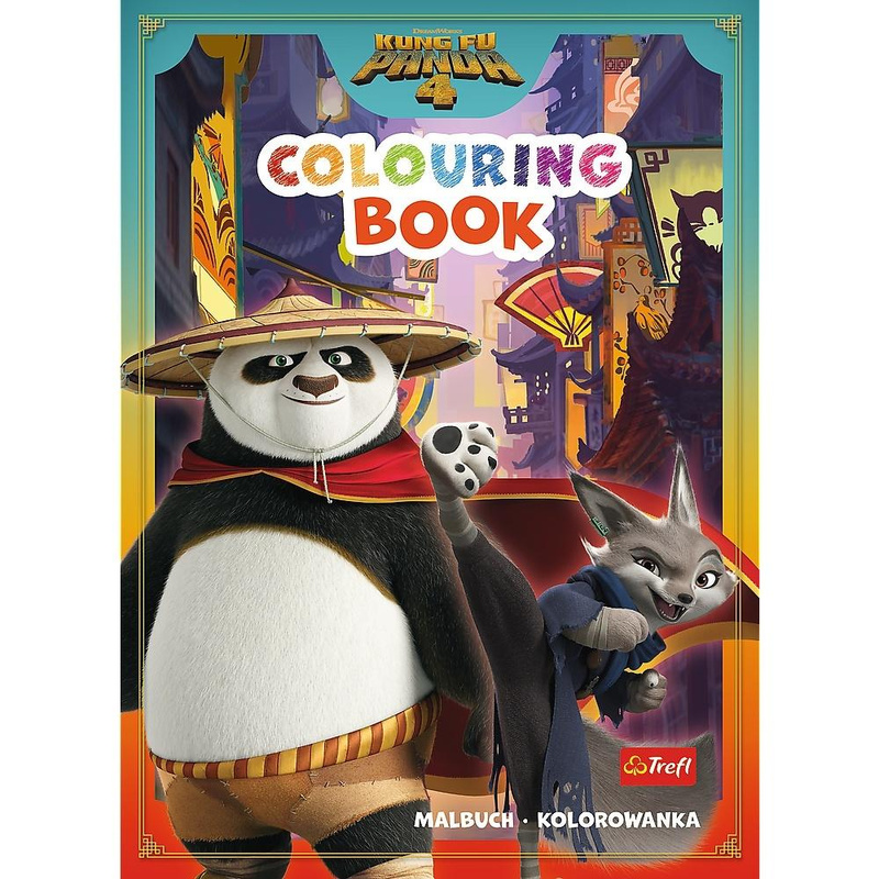 Kung Fu Panda. Kolorowanka. Malbuch.Colouring book
