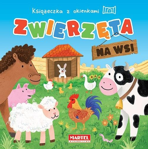 Książeczka z okienkami. Zwierzęta na wsi, Agnieszka Karłowicz