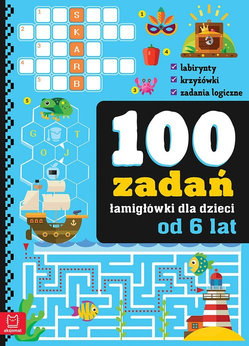 100 zadań - łamigłówki dla dzieci od 6 lat, Michalec Bogusław