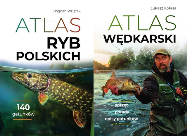 Atlas ryb polskich + Atlas wędkarski PAKIET 2