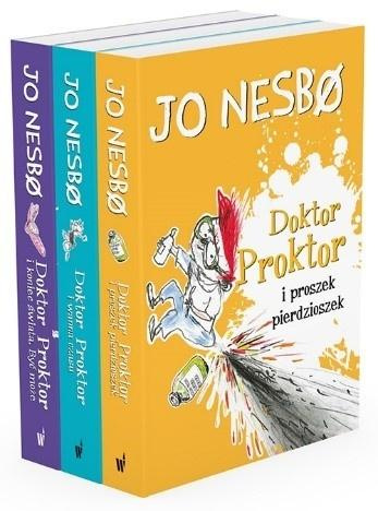 Pakiet: Doktor Proktor T.1-3, Jo Nesbo