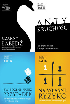 Czarny łabędź PAKIET 4, Nassim Nicholas Taleb